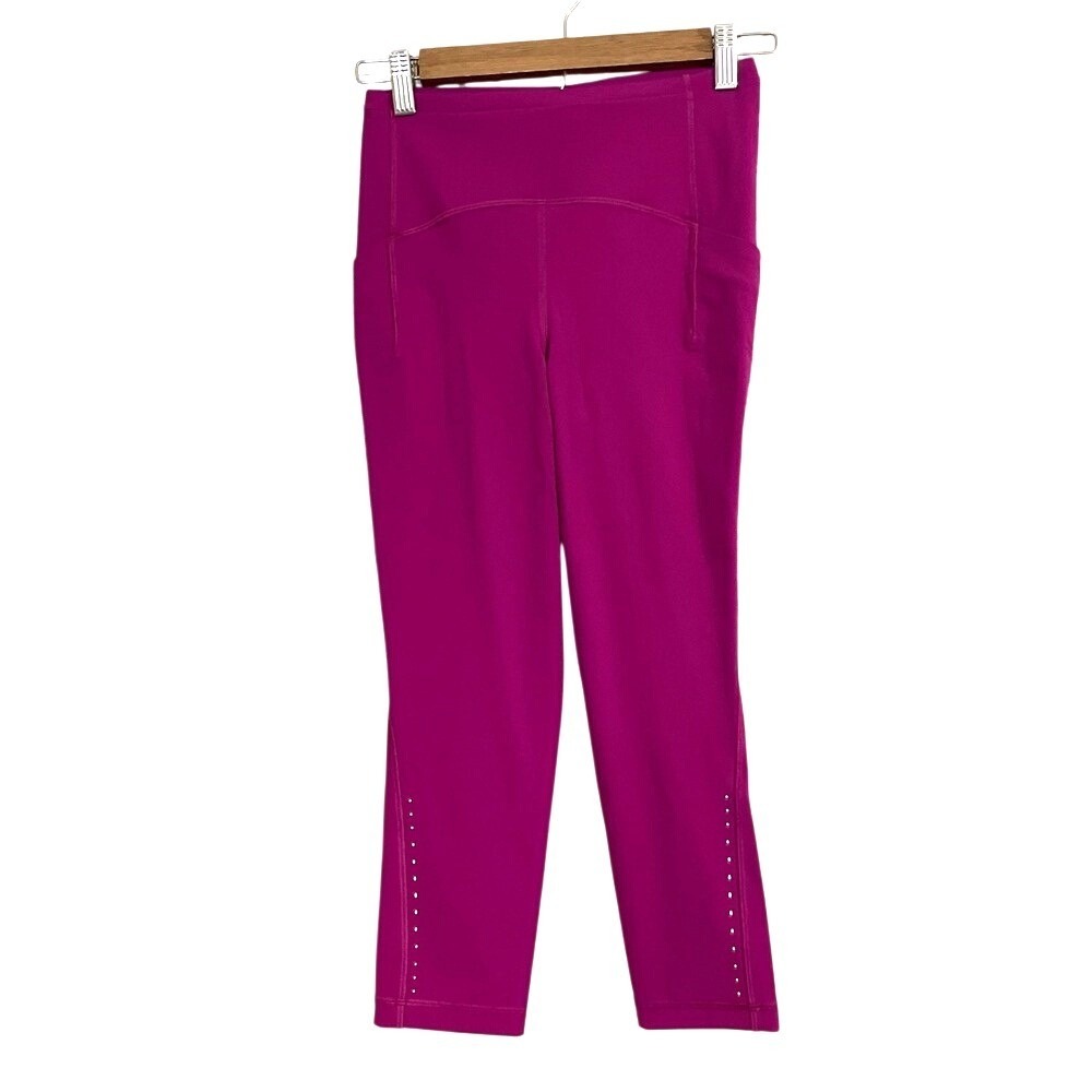 Lululemon Athletica Womens  Cropped Leggings Activewear Size 4‎